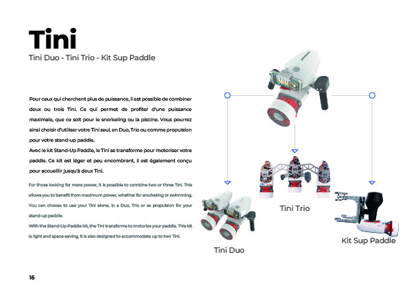 Brochure Sublue - scooters sous-marins